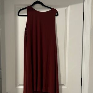 Anne Klein Sleeveless Wine caramel Dress